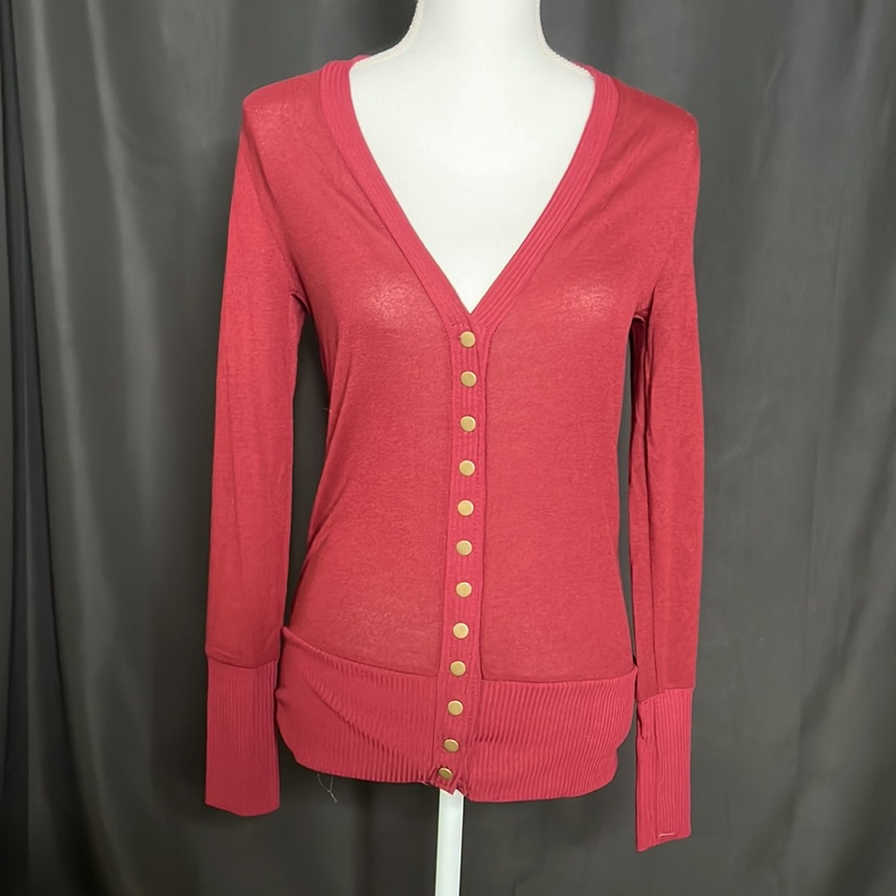 Copper cardigan NWT